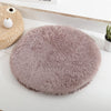 Plush Pet Mat Soft Cushion Round Shape Bed