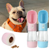 PawHydrate 2-in-1 Dog Water Bottle with Food Compartment